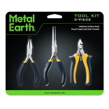 KIT DE FERRAMENTAS DE METAL PARA HOBBY 3 PEÇAS METAL EARTH MT001